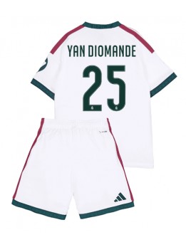 Otroški Nogometna dresi replika Real Madrid Yan Diomande #25 Domači 2026-27 Kratek rokav (+ hlače)